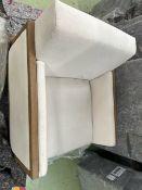 Chester Armchair In Alabaster Brushed Linen Cotton