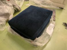 Izzy Footstool In Dark Blue