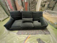 High Back Iggy Four-Seater Sofa In Amore Smart Velvet