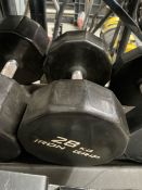Pair Of Iron Grip Dumbbells 28kg