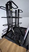 Brand New Storage Rack From Technogym-Unused-Stores, 10 Pairs Large Dumbbells