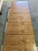 NO RESERVE - 5 Panel Veneer Wood Effect  78