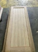 NO RESERVE - 5 Panel Oak Recessed  78