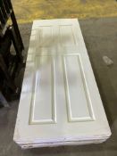 NO RESERVE - 4 Panel White Primed  80