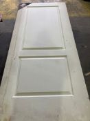 NO RESERVE - 2 Panel White Primed  80.5