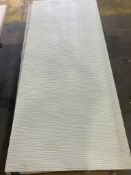 NO RESERVE - Textured Single Panel White Primed  78