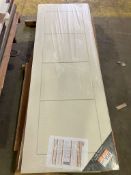 NO RESERVE - 4 Panel White Primed  78