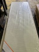 NO RESERVE - Textured Single Panel White Primed  78