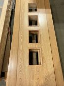 NO RESERVE - 4 Panel Un-Glazed Oak 78
