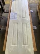 NO RESERVE - 4 Panel White Primed 78