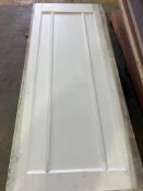 NO RESERVE - 3 Panel White Primed  78