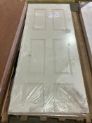 NO RESERVE - 6 Panel White Primed  78
