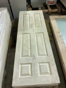 NO RESERVE - 6 Panel White Primed  78