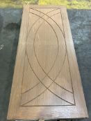 NO RESERVE - Patterned Solid Oak 78