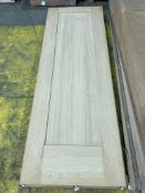 NO RESERVE - Single Panel solid Oak 78