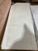 NO RESERVE - 3 Panel White Primed  78