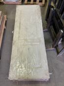 NO RESERVE - 2 Panel Arch Top in White Primed 78