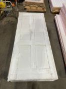NO RESERVE - 4 Panel Solid Victorian Style 80