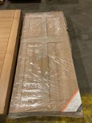 NO RESERVE - 4 Panel Solid Oak 78