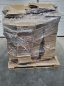 NO RESERVE Approximately 1350 Cardboard Flat Pack Boxes Measuring Approx 26x26x6cm