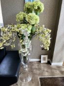 NO RESERVE Silk Flower Display