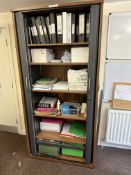 NO RESERVE Walnut Storage Cupboards x2