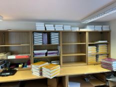 NO RESERVE Bookcases (x6 units)