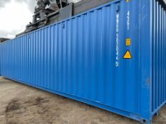 40ft HC Shipping Container - ref WNGU5020465 - NO RESERVE