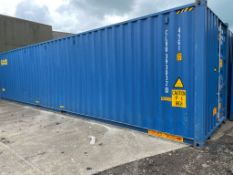 40ft HC Shipping Container - ref CLVU3930320 - NO RESERVE