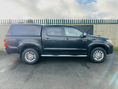 2014 - TOYOTA HILUX INVINCIBLE D-4D 3.0 DIESEL D/CAB 4X4 (128,536 miles)