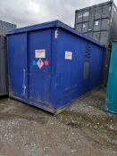 Approx 16ft Container / Paint Store (including contents)