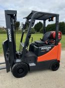 2015 - DOOSAN, Gas Forklift Truck (Triple Mast - Container Spec with Side Shift)