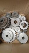 NO RESERVE - (Various bored and keyed sprockets)