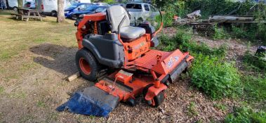 BAD BOY, Zero Turn Mower (runs, drives and cuts - 60 inch cutting deck 1300 hours)