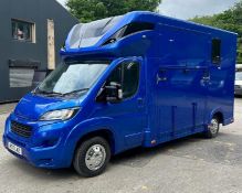 2017, PEUGEOT Boxer - 3.5 Ton Horsebox