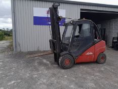 2006 - LINDE, 3.5 Tonne Diesel Forklift Truck (8488 hours) - Full Cab