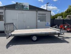 12FT SINGLE AXLE TILT BED TRAILER