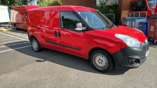 2017, VAUXHALL COMBO - Direct from Stoke Council (FG67JCZ) - 45,509 miles