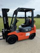 2006 - TOYOTA 1.8 Tonne Gas Forklift (container / triple mast)