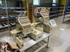 SWF B-T1202D Double Head Embroidery Machine
