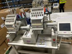 SWF B-T1202D Double Head Embroidery Machine