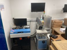 MSW Faser 30 TG Blue Line Laser Engraving Station