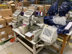 SWF B-T1202D Double Head Embroidery Machine