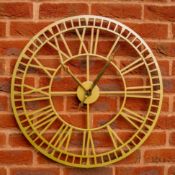 Trade lot - Gold Clock (4 pieces individually boxed in master carton) - 4 x clocks