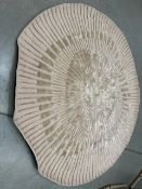 Jersey Large Round Rug In Sea Shell 250x250cm