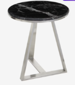 Alvaro Round Side Table