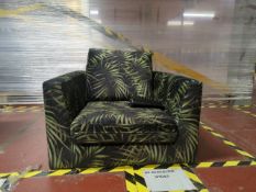 Jack Armchair Palm Velvet