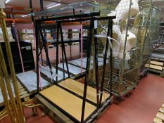 NO RESERVE - 2 x Display Stands