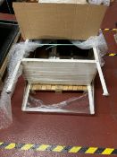NO RESERVE - Metal & Wooden Display Cabinet