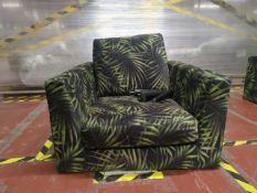 Jack Armchair Palm Velvet
